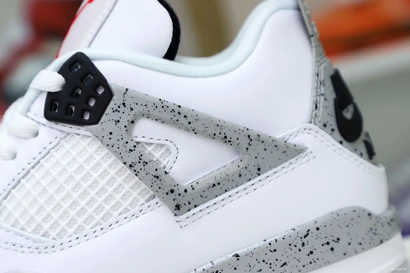 Retro Cement Air Jordan 4 White Kimikick 0414